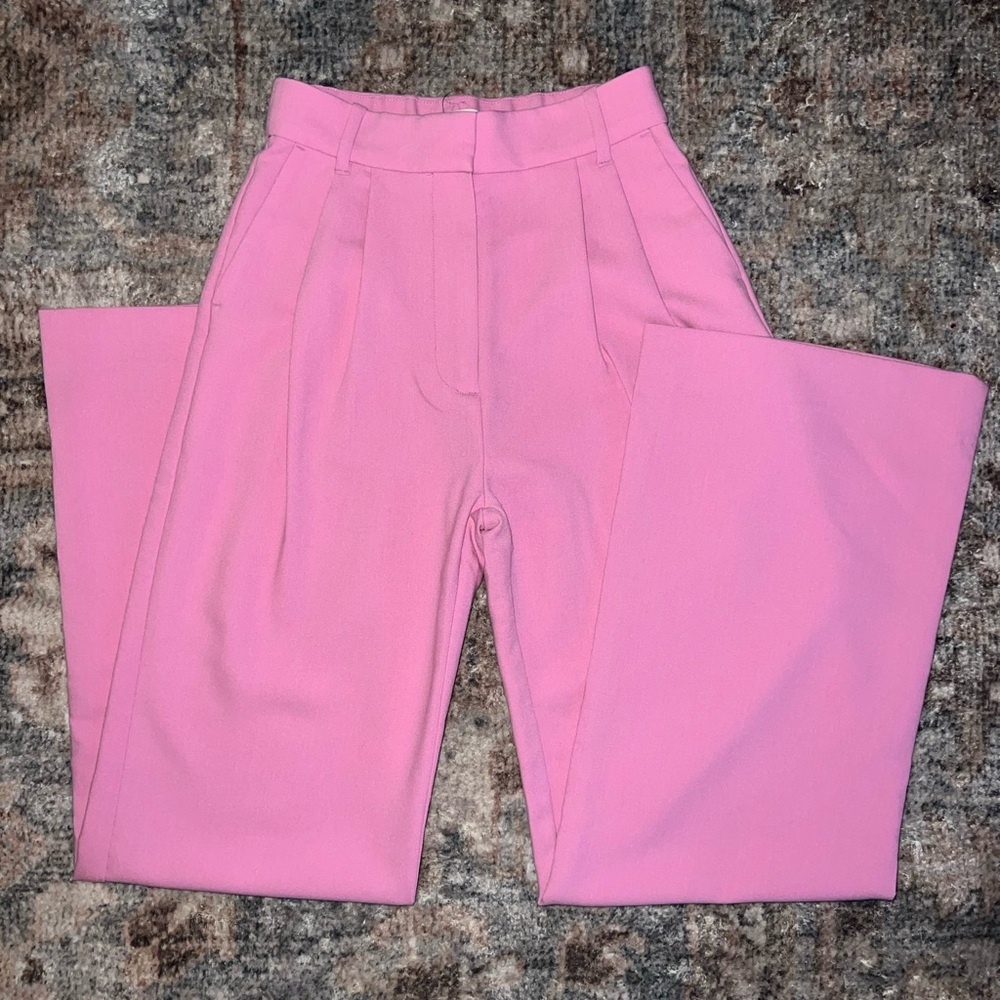 Abercrombie & Fitch Sloane Tailored Wide Leg Dress Pants 24/00